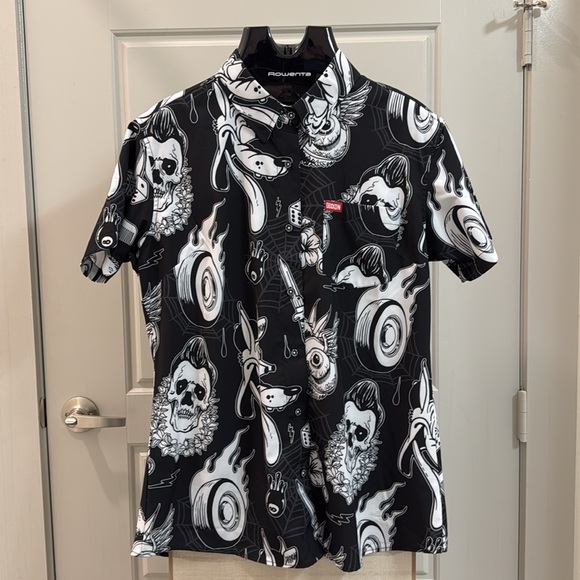 🎉 Dixxon SS Bamboo Button Down Size L - Picture 2 of 4